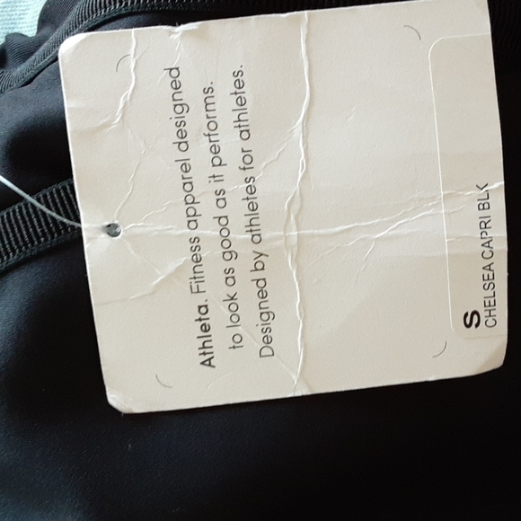 Derek Lam X  10C Athleta sz small Chelsa Capri with 2 front pockets NWT - Picture 6 of 6